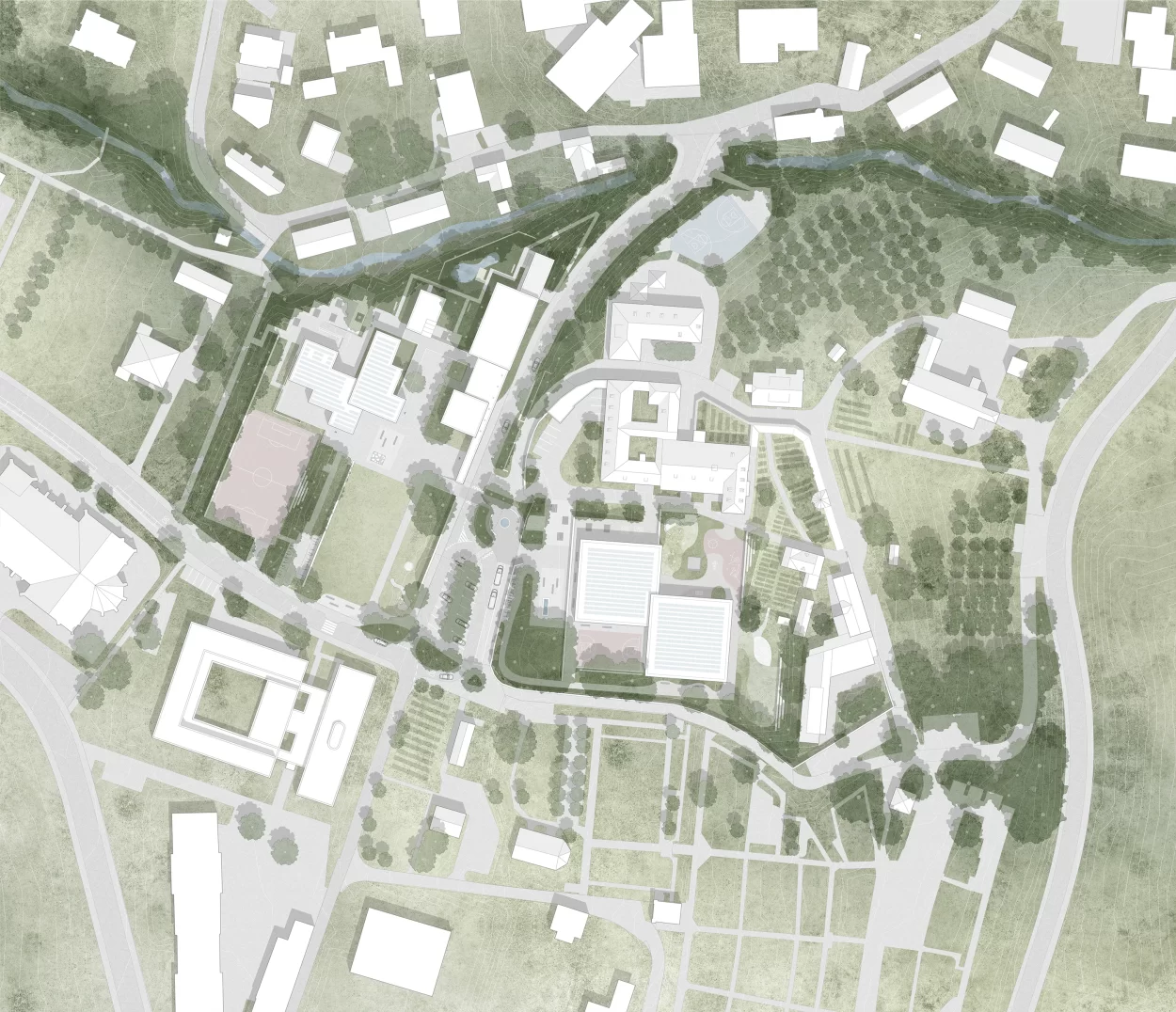 Neubau Heilpädagogische Schule und Erweiterung Schulanlage Kirchmatt, Zug